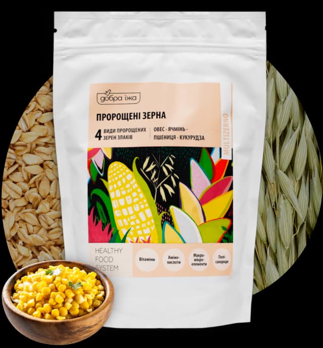 продукт ПРОРОЩЕНІ ЗЕРНА злакових