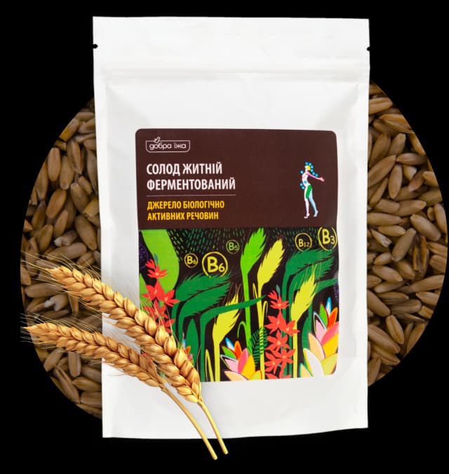 продукт СОЛОД ЖИТНІЙ ФЕРМЕНТОВАНИЙ